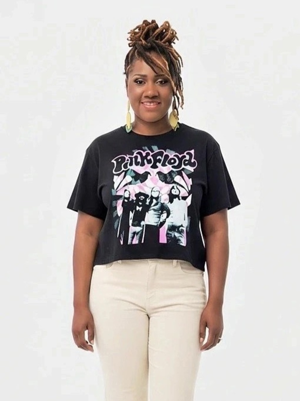 Pink Floyd Graphic Tee in Black